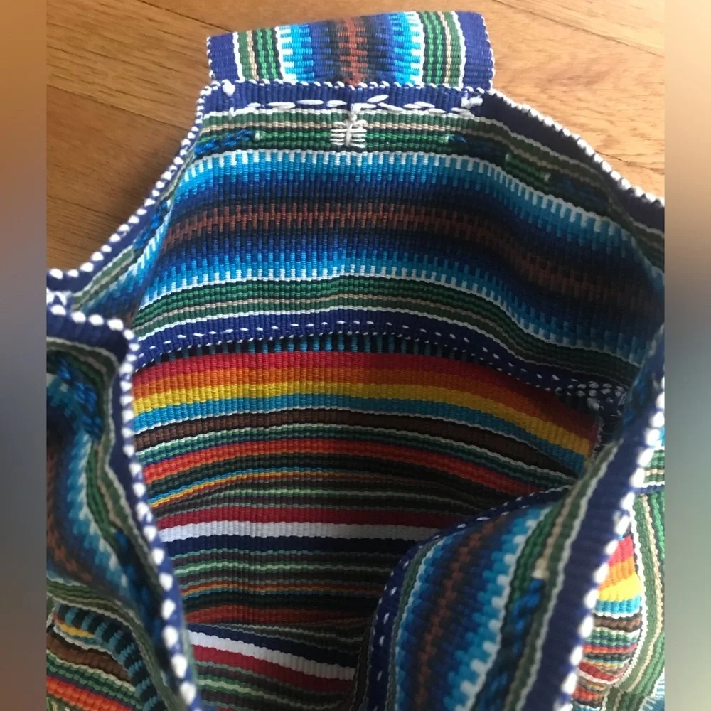 Vintage‎ Colorful Woven Backpack
